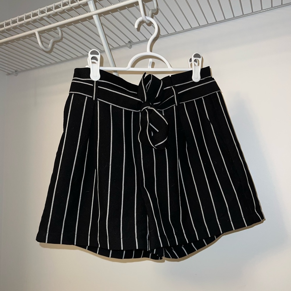 Classy short shorts with a tie belt from Forever 21